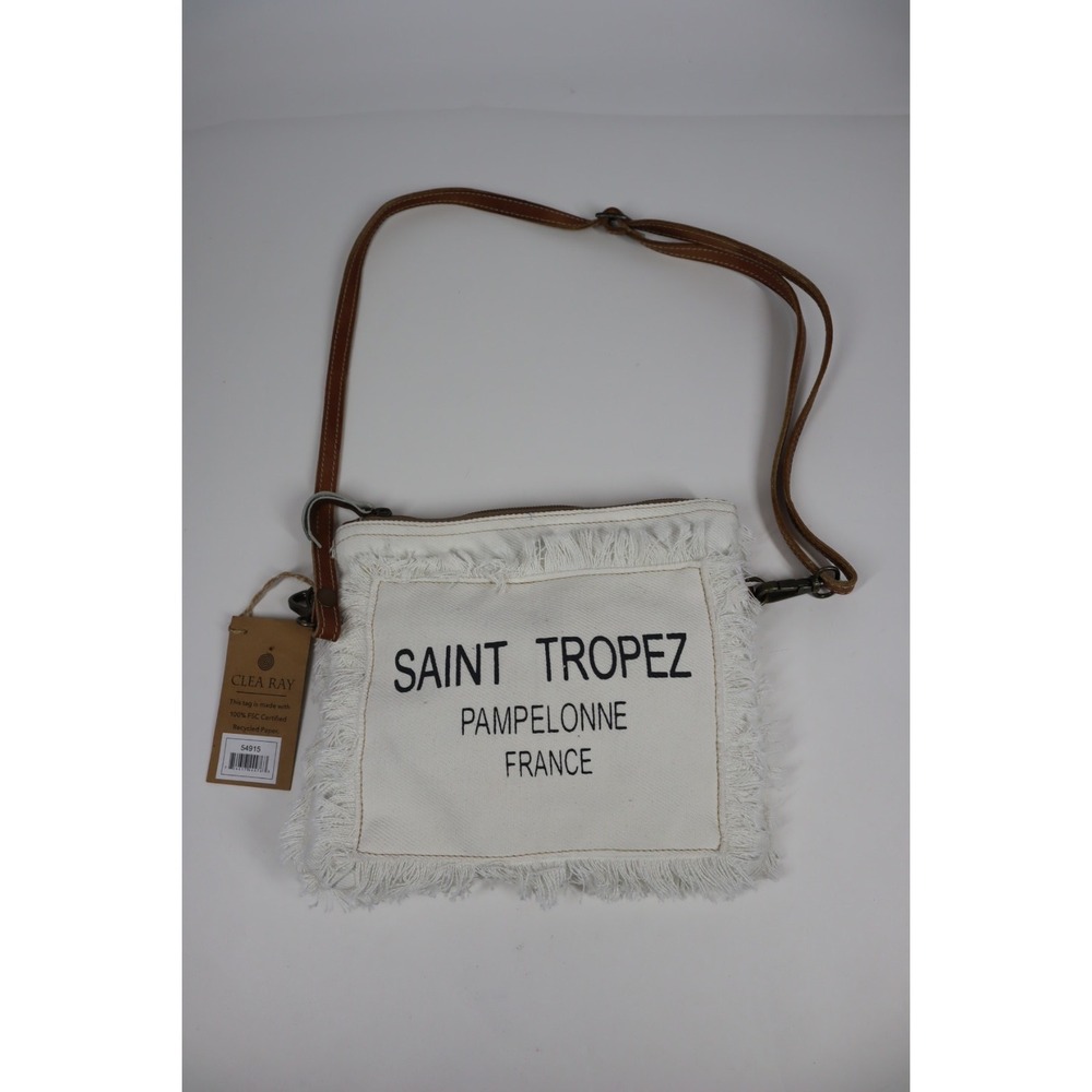 Clea Ray Saint‎ Tropez Canvas Shoulder Bag